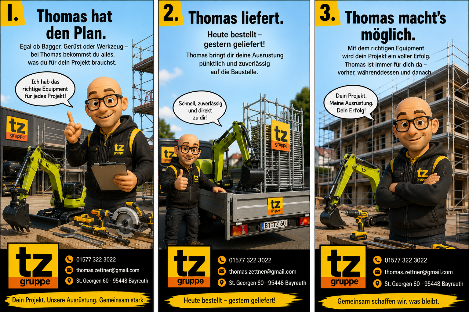 Thomas von der TZ Gruppe