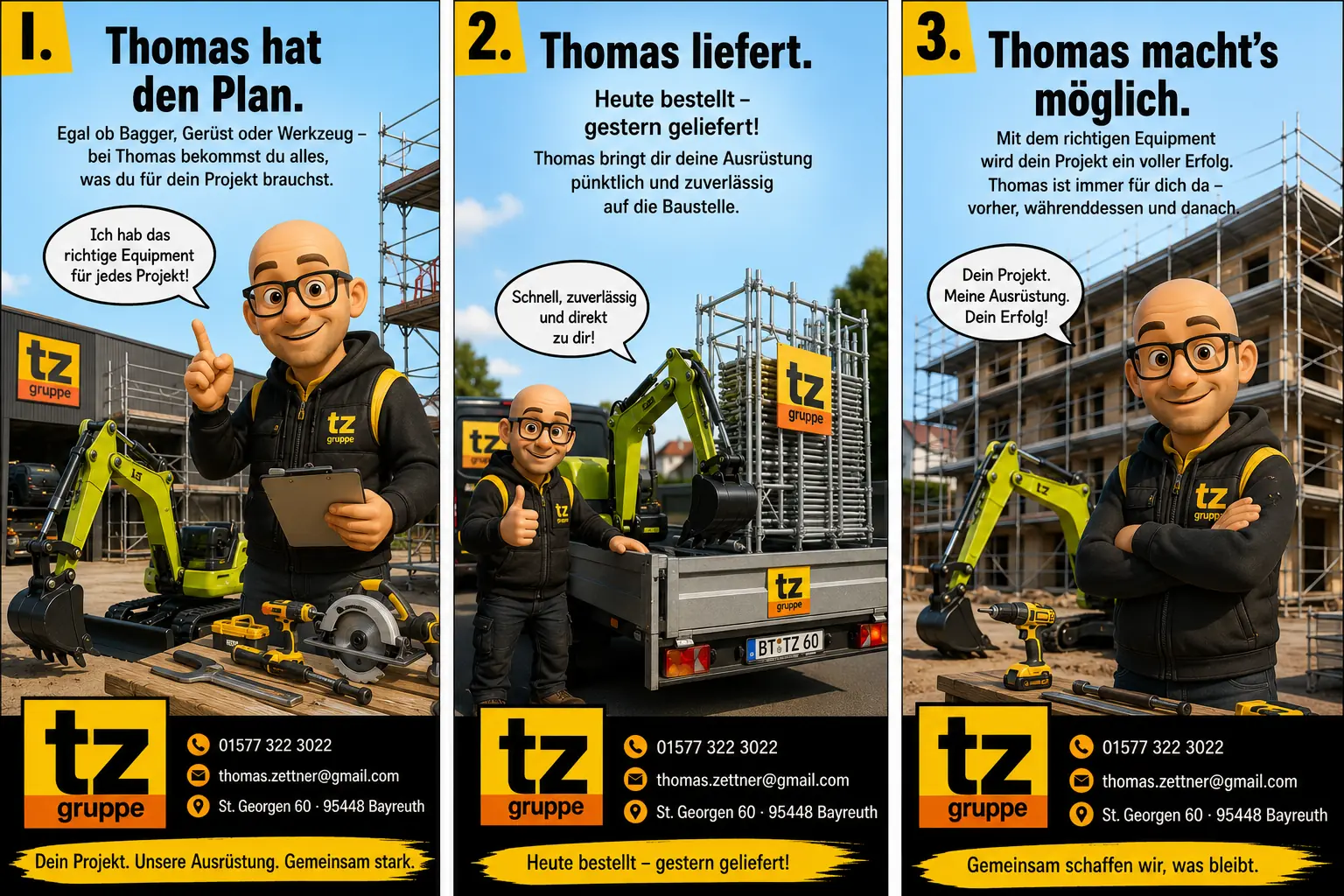 Thomas von der TZ Gruppe