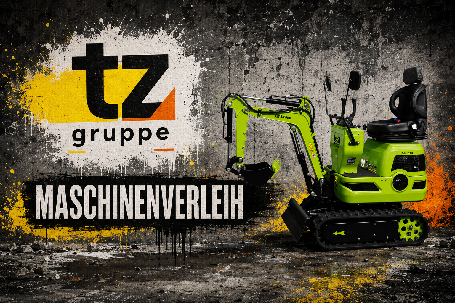 Maschinenverleih der TZ Gruppe