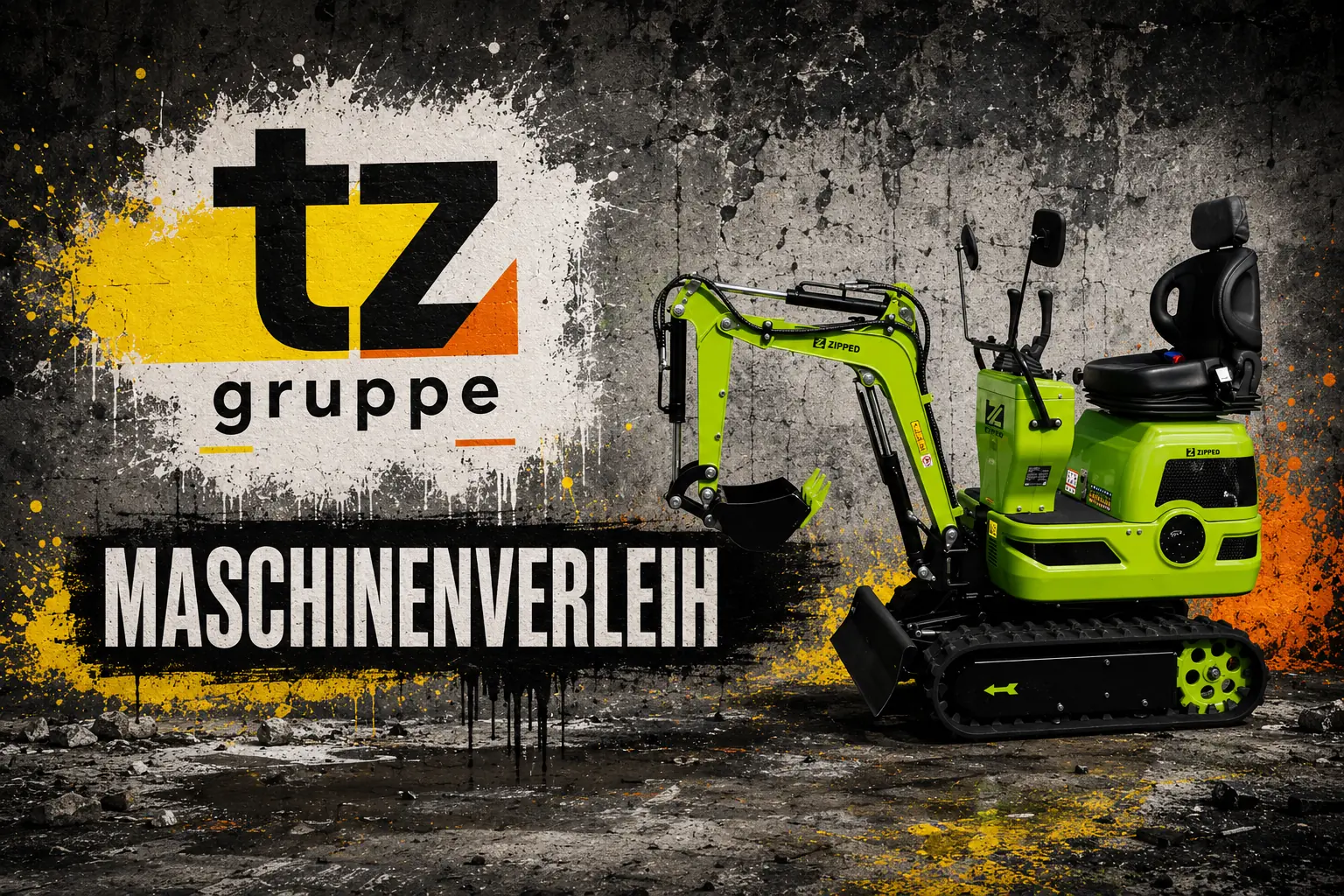 Maschinenverleih der TZ Gruppe